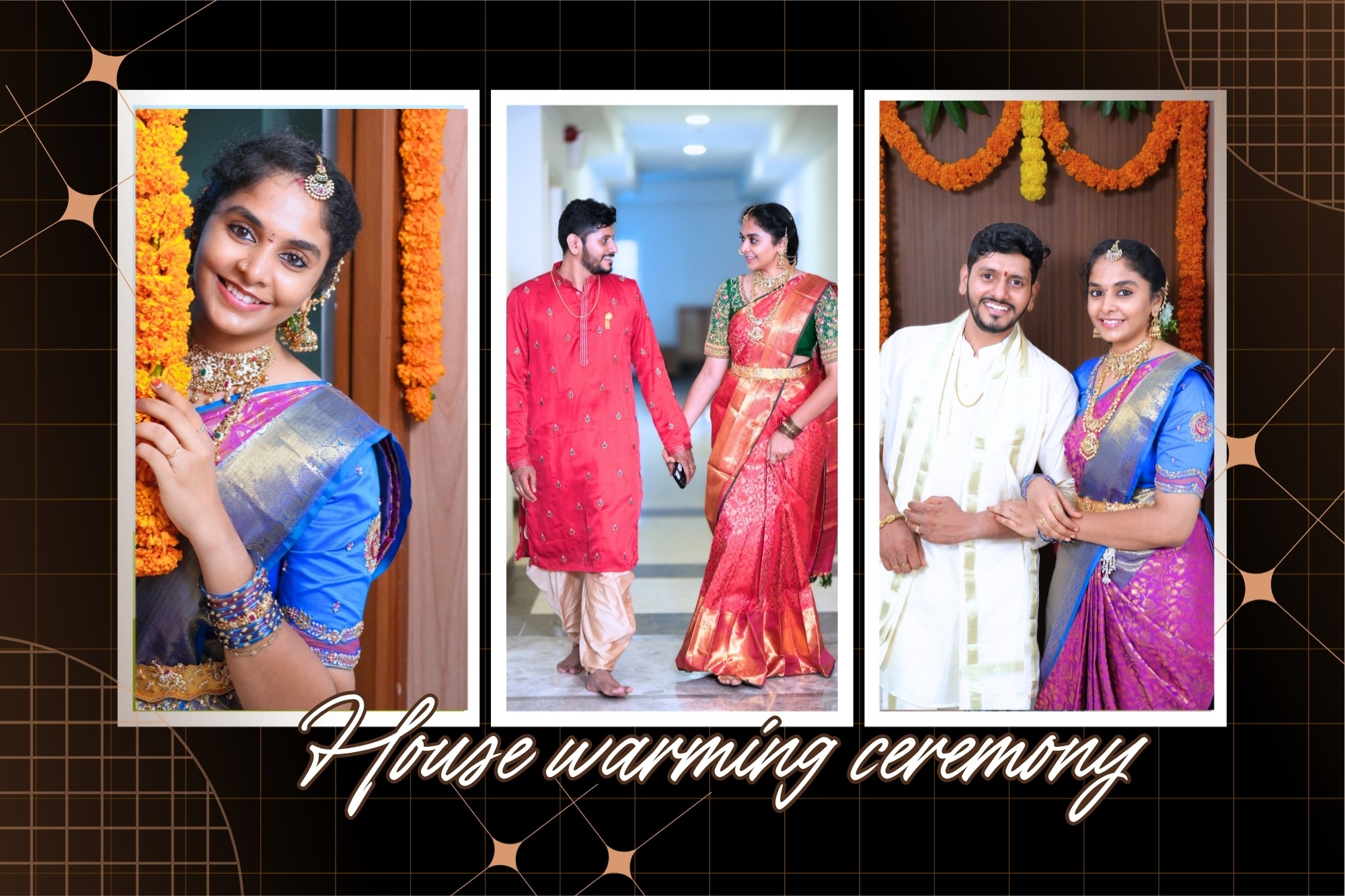Traditional housewarming ceremony photography in Hyderabad